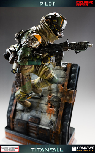 Illustration for article titled A Titanfall Statue Without Those Pesky Titans